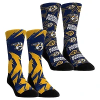 Youth Rock Em Socks Nashville Predators Game Day Two-Pack Crew Socks
