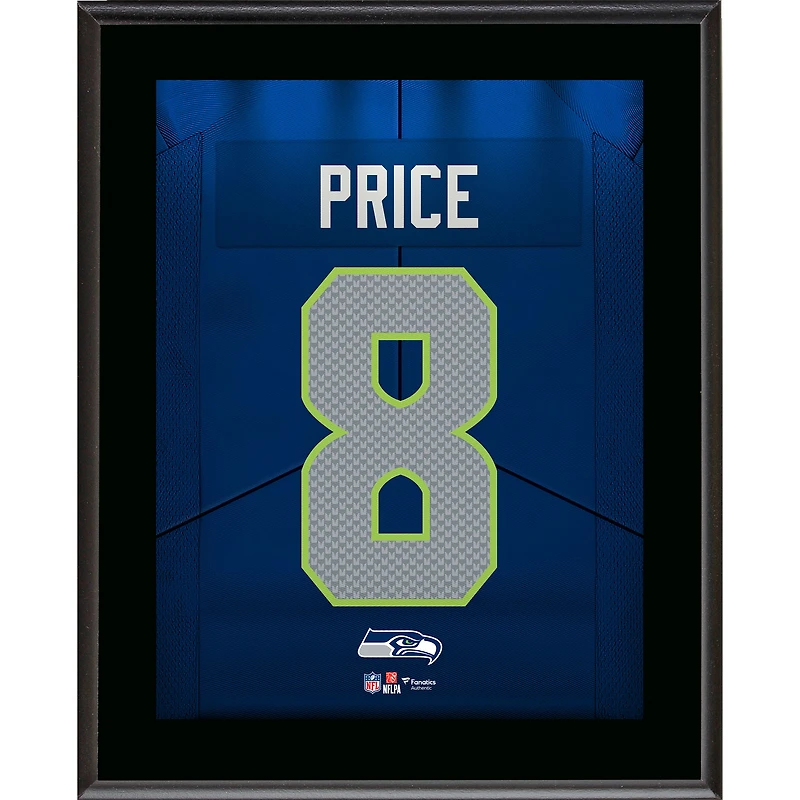 Jadarian Price Seattle Seahawks 10.5" x 13" Jersey Number Sublimated Player Plaque