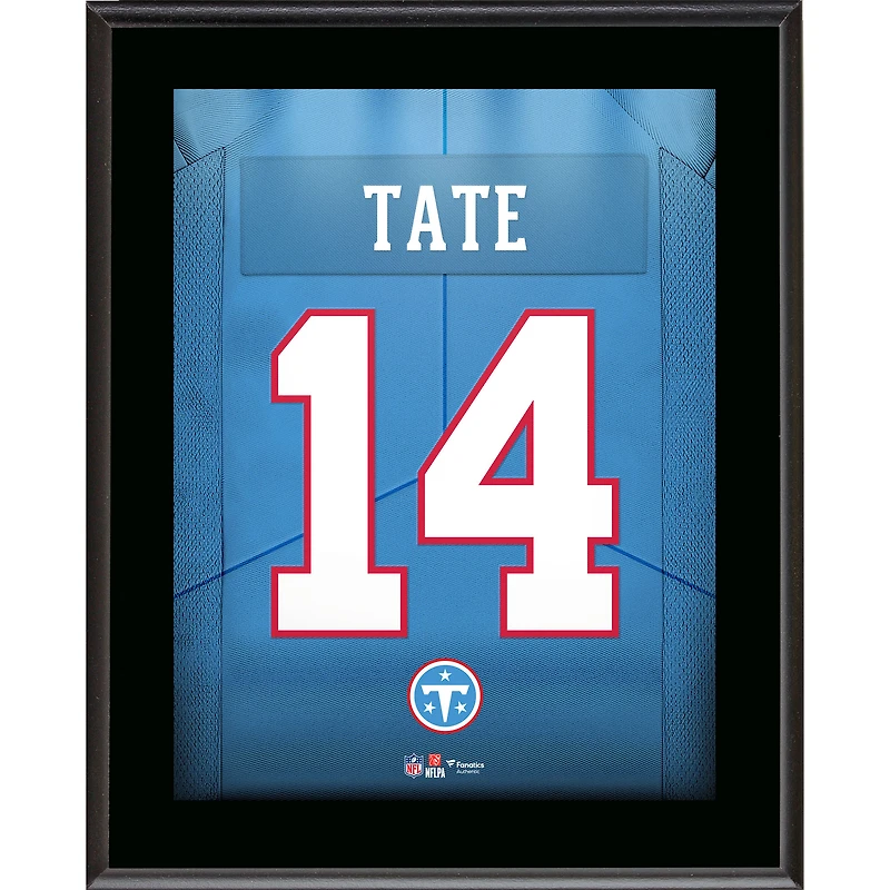 Carnell Tate Tennessee Titans 10.5" x 13" Jersey Number Sublimated Player Plaque