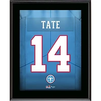 Carnell Tate Tennessee Titans 10.5" x 13" Jersey Number Sublimated Player Plaque
