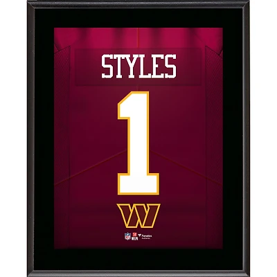 Sonny Styles Washington Commanders 10.5" x 13" Round 1 Pick #7 Jersey Number Sublimated Player Plaque
