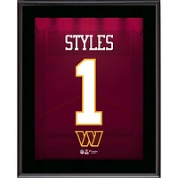 Sonny Styles Washington Commanders 10.5" x 13" Round 1 Pick #7 Jersey Number Sublimated Player Plaque