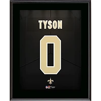 Jordyn Tyson New Orleans Saints 10.5" x 13" Jersey Number Sublimated Player Plaque