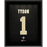 Jordyn Tyson New Orleans Saints 10.5" x 13" Round 1 Pick #8 Jersey Number Sublimated Player Plaque