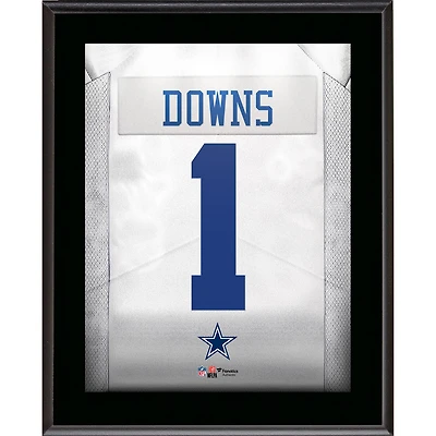 Caleb Downs Dallas Cowboys 10.5" x 13" Round 1 Pick #11 Jersey Number Sublimated Player Plaque