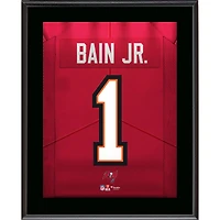 Rueben Bain Jr. Tampa Bay Buccaneers 10.5" x 13" Round 1 Pick #15 Jersey Number Sublimated Player Plaque