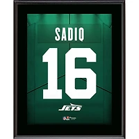Kenyon Sadiq New York Jets 10.5" x 13" Jersey Number Sublimated Player Plaque