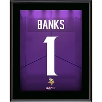 Caleb Banks Minnesota Vikings 10.5" x 13" Round 1 Pick #18 Jersey Number Sublimated Player Plaque