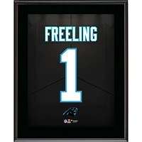 Monroe Freeling Carolina Panthers 10.5" x 13" Round 1 Pick #19 Jersey Number Sublimated Player Plaque