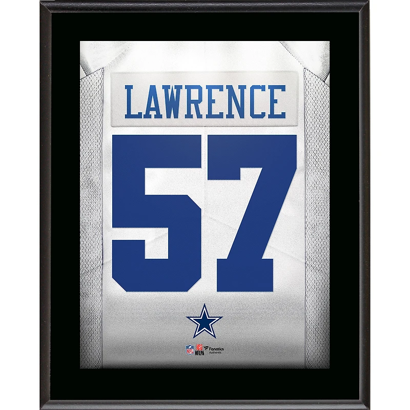 Malachi Lawrence Dallas Cowboys 10.5" x 13" Jersey Number Sublimated Player Plaque