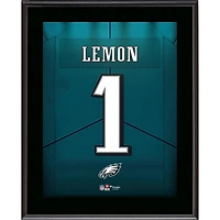 Makai Lemon Philadelphia Eagles 10.5" x 13" Round 1 Pick #23 Jersey Number Sublimated Player Plaque