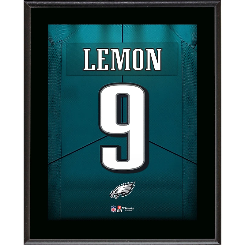 Makai Lemon Philadelphia Eagles 10.5" x 13" Jersey Number Sublimated Player Plaque
