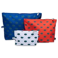 ZooZatz Florida Gators 3-Pack Pouch Set