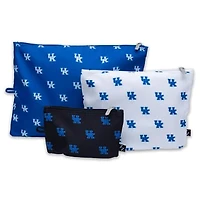 ZooZatz Kentucky Wildcats 3-Pack Pouch Set