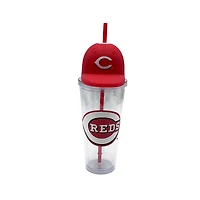 Pegasus Cincinnati Reds Mascot Lid 24oz. Sipper Cup