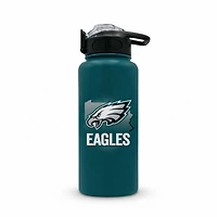 Pegasus Philadelphia Eagles Gradient Home State 32oz Stainless Steel Press Top Water Bottle