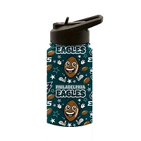 Pegasus Philadelphia Eagles Bat Boy 14oz Stainless Steel Flip Straw Water Bottle