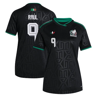 Women's adidas Raúl Jiménez Black Mexico National Team 2026 Third Replica Jersey