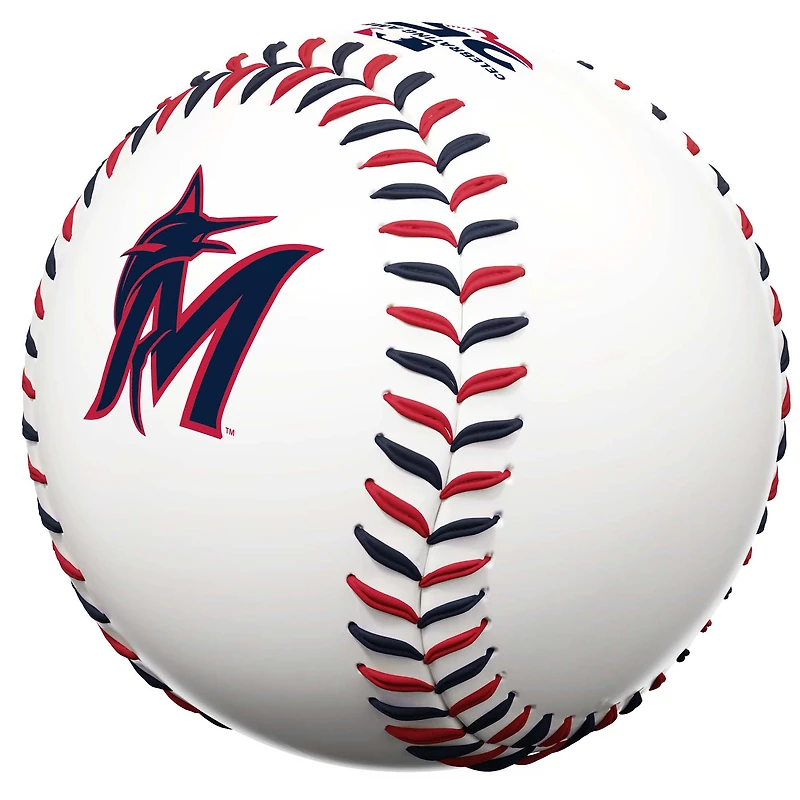 Miami Marlins Rawlings Celebrating America's 250th Dual-Stitch Baseball