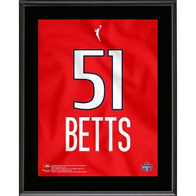 Lauren Betts Washington Mystics 10.5" x 13" Jersey Number Sublimated Player Plaque