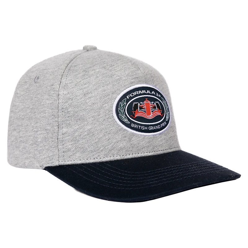 Men's Gray/Navy British Grand Prix Adjustable Hat