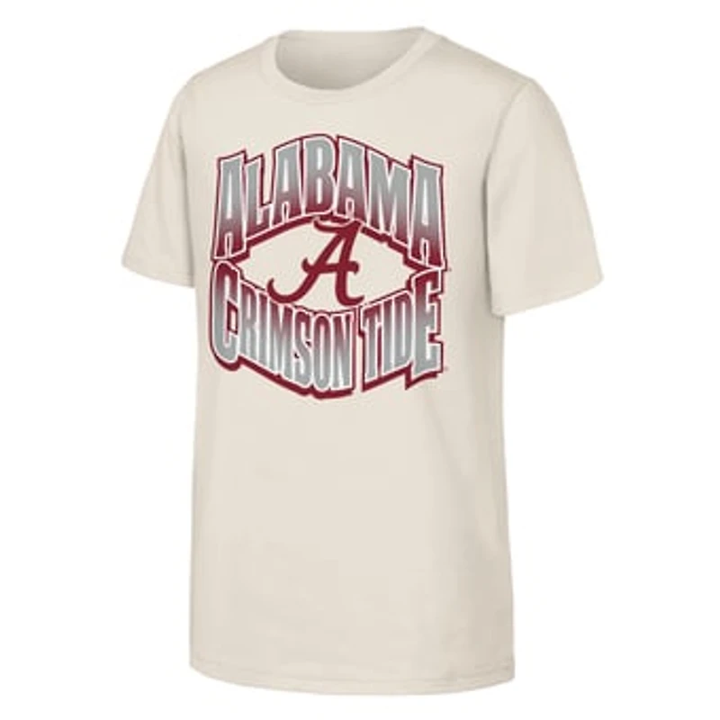 Youth Outerstuff  Natural Alabama Crimson Tide Collegiate T-Shirt
