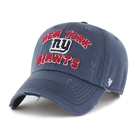 Men's '47  Navy New York Giants Seymoore Clean Up Adjustable Hat