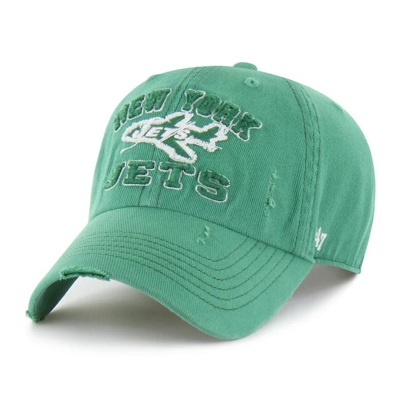 Men's '47 Green New York Jets Seymoore Clean Up Adjustable Hat