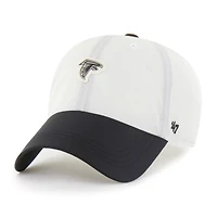 Men's '47 Cream Atlanta Falcons Modernia Clean Up Adjustable Hat