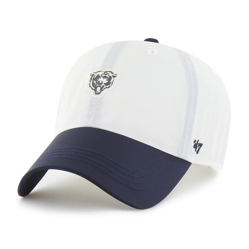 Men's '47 Cream Chicago Bears Modernia Clean Up Adjustable Hat