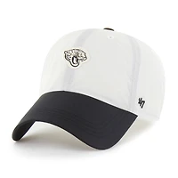 Men's '47 Cream Jacksonville Jaguars Modernia Clean Up Adjustable Hat