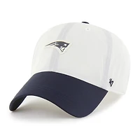 Men's '47 Cream New England Patriots Modernia Clean Up Adjustable Hat