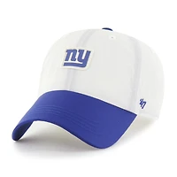 Men's '47 Cream New York Giants Modernia Clean Up Adjustable Hat