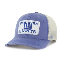 Men's '47 Blue New York Giants Egremont Well-Worn Adjustable Trucker Hat
