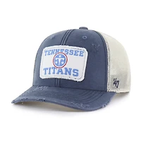 Men's '47 Navy Tennessee Titans Egremont Well-Worn Adjustable Trucker Hat
