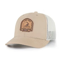 Men's '47 Khaki Cleveland Browns Bonehide Trucker Adjustable Hat