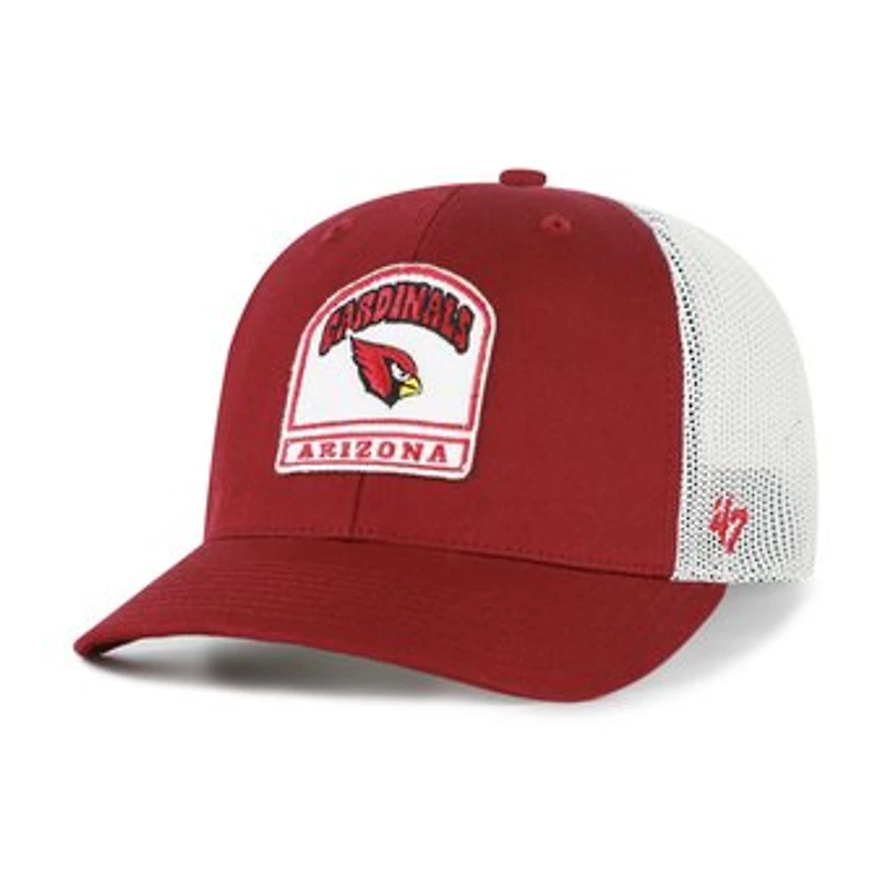 Men's '47 Cardinal Arizona Cardinals Headstone Trucker Adjustable Hat