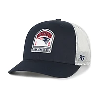 Men's '47  Navy New England Patriots  Headstone Trucker Adjustable Hat