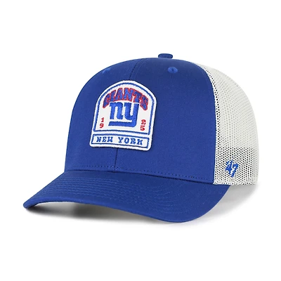 Men's '47  Royal New York Giants  Headstone Trucker Adjustable Hat