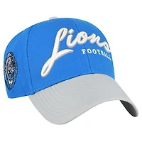 Men's '47  Blue Detroit Lions Throwback MVP Adjustable Hat