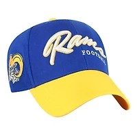 Men's '47  Royal Los Angeles Rams Throwback MVP Adjustable Hat