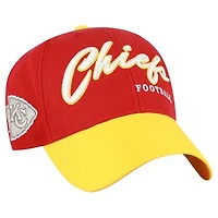 Men's '47  Red Kansas City Chiefs Throwback MVP Adjustable Hat