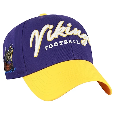 Men's '47 Purple Minnesota Vikings Throwback MVP Adjustable Hat