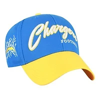 Men's '47  Powder Blue Los Angeles Chargers Throwback MVP Adjustable Hat