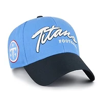 Men's '47  Light Blue Tennessee Titans Throwback MVP Adjustable Hat