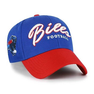 Men's '47  Royal Buffalo Bills Throwback MVP Adjustable Hat