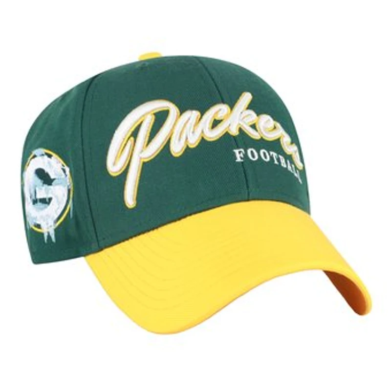 Men's '47 Green Green Bay Packers Throwback MVP Adjustable Hat