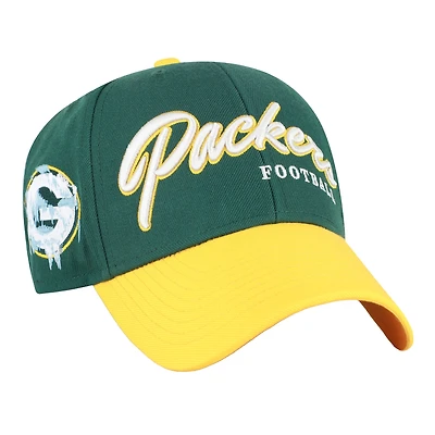 Men's '47 Green Green Bay Packers Throwback MVP Adjustable Hat