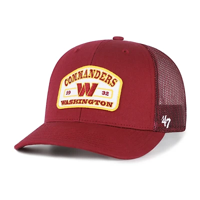Men's '47 Burgundy Washington Commanders  Roadway Adjustable Trucker Hat