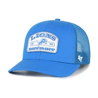 Men's '47 Blue Detroit Lions  Roadway Adjustable Trucker Hat